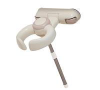 Foldable Baby Standing Bath Rack with Removable Suction Cups for Home Daily Clamping Width Portable Shower Aid