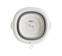 Foldable Baby Washania Pan Thickened PP + TPE Small Bathtub for Face Feet Hygiene Non Slip Infant Travel Accessories