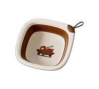 Foldable Baby Washing Pan Thickened PP+TPE Small Bathtub for Face Feet Hygiene Nonslip Infant Travel Accessories