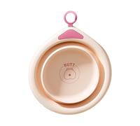 Foldable Baby Washing Pan Thickened PP+TPE Small Bathtub for Face Feet Hygiene Nonslip Infant Travel Accessories