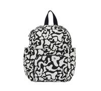 Foldable backpack Mandarina Duck Revival Moire Noir 34x28x12 cm