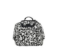 Foldable backpack Mandarina Duck Revival Moire Utility Noir 35x31x18 cm