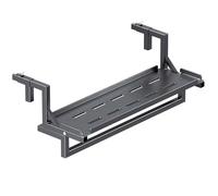 Foldable Balcony Railing Table - 120cm Space-Saving Outdoor Bar & Coffee Table for Small Balconies, Patios, Dining, Relaxing & Entertaining - Perfect Compact Design!