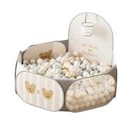 Foldable Ball Pit - 31.5x42.52x46.46 inches Foldable Playpen Tent | Convenient Kids' Toy Ball Pit, Multi-Child Fun Space for Outdoor Living Room Bedroom Playroom Nursery Kindergarten Travel