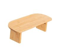 Foldable Bamboo Meditation Bench, Portable Kneeling Prayer Stool For Yoga