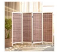 Foldable Bamboo Woven Screen Interior Decorative Partition