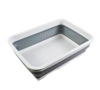 Foldable Basin with Rubber Base - Foot Cleaning Tray for Swimming Adults Kids Babies Backyard Accessory for Outdoor Beach Camping