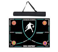 Foldable Basketball Agility Mat - Training Ground Mat, Basketball Footwork Mat | Non-Slip Basketball Practice Mat, Shock Absorbing Shooting Alignment Mat