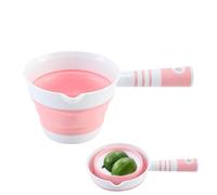 Foldable Bath Pourer - Shampoo Rinse Cup for, Bath Water Scoop | Baby Hair Washer Tool, Soft Spout Rinser, Portable Foldable Shower Cup, Baby Bath for Washing Hair, Scoop Ladle Han
