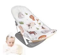 Foldable Bath Seat - Bath Support Kids Shampoo Chair Space Saving Foldable Shower Bath Support for Girls Multipurpose Outdoor Indoor Utility