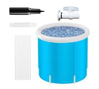 Foldable Bath | Separate Relaxation Spa, Large Waterproof Bath Basket for Home, Garden, Travel, Beach, Camping, Patio, Family
