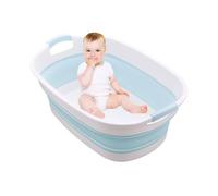 Foldable Bath Tub, Portable Bathtub for Dogs, 24 Inch Foldable Tub with Durable Waterproof Material, Pet and Bath Accessory with Ergonomic Design, Travel Bathing Tubs