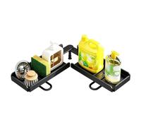 Foldable Bathroom Shelf, No-Drill Over Sink Organìser