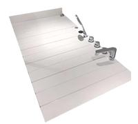 Foldable Bathtub Cover Tray - Anti-Dust PVC Caddy Shelf for Home Bath Customizable Insulation Lid 0.65cm Thick 115x75cm Perfect for Tub nization & Comfort