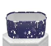Foldable Bathtub,Folding Bathtub | Thickened Portable Bathtub for Shower, Insulated Folding Bathtub - Folding Bathtub, Non-Slip, Freestanding Bathtub for Indoor and Outdoor, Adults, Children