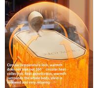 Foldable Bathtub for Adults | Double Drain Outlets Portable Soaking Tub Soaking Bathtub | Reusable Bathroom SPA Tub Single Person Hot for Home Travel