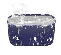Foldable Bathtub for Adults - Freestanding Shower Tub | Thick Portable Tub Insulated Portable Tub, Folding Bathtub Non-Slip Freestanding Soaking Tub Indoor Outdoor Adults Kids
