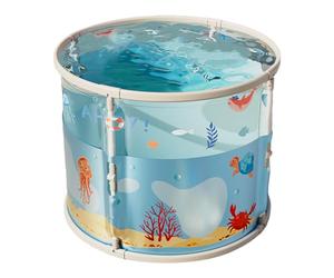 Foldable Bathtub for Adults - Portable Ice Bath, Large Tempered Immersion Bathtub for Travel and Adults