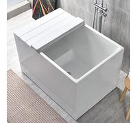Foldable Bathtub Tray with Insulation Cover - Universal Storage Solution for Bathroom Organization