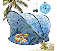 Foldable Beach Tent,Instant Setup Large Capacity 130x130x100cm - Beach Shade Canopy | for Outdoor Fishing Adventure Hiking Garden Lawn Backyard Park