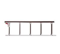 Foldable Bed Rail, Aluminum Alloy Guardrail for Elderly and Adults, Bedside Assist Handle for Handicap Support, Hospital Grip Bumper Bars, Safe and Durable