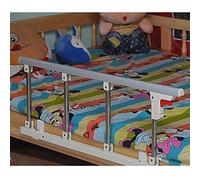 Foldable Bed Rail Safety Guard for Elderly, Aluminum Alloy Handle Bed Railing, Assist Grip Bumper Bar for Adults and Handicap, Hospital Use