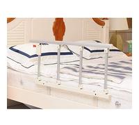 Foldable Bed Rail Safety Side Guard for Elderly, Bed Railing Guard with Assist Handle, Grab Bar Bumper for Hospital Bed, Medical Assistance Device