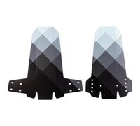 Foldable Bike Mudguard Set Front Rear MTB for fender Foldable(B)