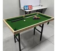 Foldable Billiard Table For Adults - Training Tool To Boost Accuracy, Master 9-Ball & Improve Skills,Space-Saving(1.2m*0.6m)