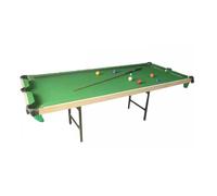 Foldable Billiard Table For Adults - Training Tool To Boost Accuracy, Master 9-Ball & Improve Skills,Space-Saving(2m*1.2m)