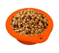 Foldable Bowl, Portable Dog Bowl - Silicone Dog Water Bowl | Expandable Feeding Cup, 300ml Pet Watering for Walking Traveling at the Aper