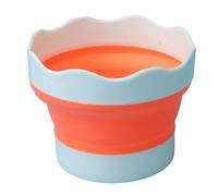 Foldable Brush Cleaning Container Artist Essential Tool for Outdoor Painting Watercolor Kits Foldable Artist Water Cup