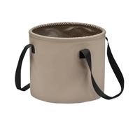 Foldable Bucket, Foldable Camping Pail, 10L Portable Basin with Reinforced Build, Space-Saving Travel Bucket with Modern Style, Outdoor Gear for Fishing and Gardening Hiking and Yard Work