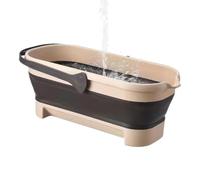 Foldable Bucket - Portable Water Bucket, Rectangular Foldable Water Bucket with Portable Handle | Folding Bucket, Water Pot for Garden, Camping, Fishing, Car Washes