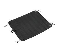 Foldable Bumper Protector, Trunk Protector Cargo Mat, Impacts Resistant Waterproof SUVs Liner for Dogs, Large Vehicles, Black, 80x64cm, 600D Oxford Cloth + Pearl Cotton