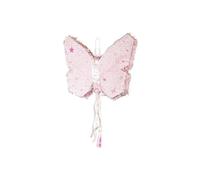 Piñata 58 x 48 x 10 cm Butterfly - Party Decoration for Filling - Party Games for Children's Birthday Girls Birthday Wedding Party - Birthday Decoration Party Decoration & Party Accessories - Pink