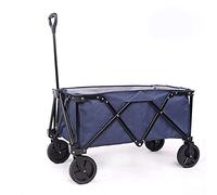 Foldable Camping Cart - Lightweight Utility Trolley for Garden, Beach, & Outdoor Use, Easy Setup, Ideal for Shopping, Camping Trips, & Tailgating