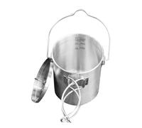 Foldable Camping Cup Outdoor Camp Cook Pot for Cooking Travelling Hunting
