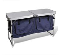 Foldable Camping Cupboard with Aluminium Heat-resistant Waterproof vidaXL