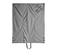 Foldable Camping Cushion - Large Beach Sheet, Travel Sitting Fleece, Compact Hiking Layer, Padded Lawn Seating | Heavy Duty Strapped Handle Multi Purpose Soft Texture Stylish Checkered Accessory w