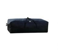 Foldable Camping Luggage Bag 55L with Back Straps(150L) | 1680D Oxford cloth, wear-resistant, 100L volume, holds tables chairs, strong stitching