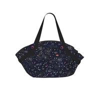 Foldable Camping Tote Bag for Women & Men, Constellation Star Galaxies, Waterproof Beach Bag, Convertible Picnic Blanket Tote, 94cm Round Mat, Large Heavy Duty Outdoor Shoulder Bag for Park Travel