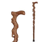 Foldable Cane,Crutch Wooden Stick,Solid Wooden,Chicken Wing Wood Old Man'S Non-Slip Walking Stick,Grandma Grandpa,90Cm beautiful scenery