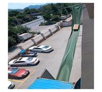 Foldable Canvas Chute, Tear-Resistant Waterproof Sunproof Cargo Handling Slide, Portable for Logistics and Farm Use