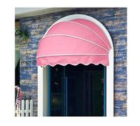 Foldable Canvas Dome Awning Canopy - Lightweight Aluminum Frame for Cafes, Restaurants & Street Shops - Waterproof Outdoor Shelter (Color 1, 160CM/62.99in)