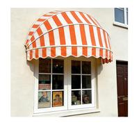 Foldable Canvas Dome Canopy Tent UVResistant Waterproof Outdoor Shelter Galvanized Frame Easy to Install for Porch 135x50x50cm