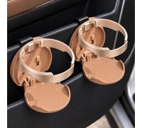 Foldable Car Door Cup Holder for Ford Focus MK4 ST Line 2018-2024 2025 | Foldable car door cup holder with adjustable ring, foam padded base keeps drinks steady, folds flat between uses, 2 pack