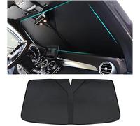 Foldable Car Front Windshield Sunshade Replacement for Audi Q2 Q3 Q4 Q5 Q7 Q8 SQ2 SQ5 SQ7 SQ8 RS-Q3 RS-Q8 TFSI, Inner Blocks UV Rays Sun Visor Protector