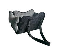 Foldable Car Seat Protector for Dogs and Cats with Thick Supportive Foam and Breathable Fabric for Travel, Cat Bed for Car, Washable Pet Bed, Comfortable Hangover