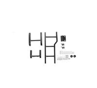 Foldable Car Tailgate Ladder, for Suzuki Jimny JB64 JB74 2019 2020 2021 2022 2023 2024 Non-slip Ladder Aluminum Alloy Car Rear Door Ladder Custom-Fit Car Refit Accessory